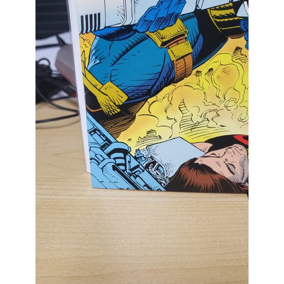 X-Force #25 (1993) Fatal Attractions Crossover pt 2 Cable Hologram Cover NM - Picture 5 of 7
